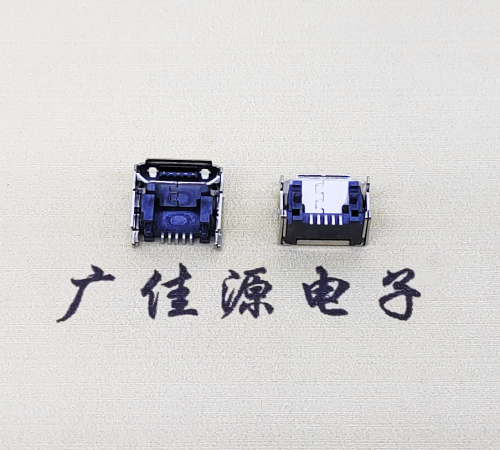 青海MICRO USB5pin加高母座 垫高1.55/2.5/3.04/4.45尺寸接口